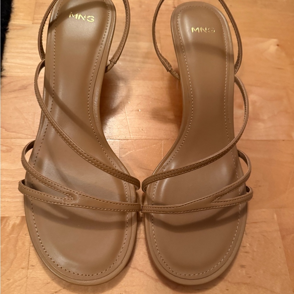 Mango Women's Sandals in Tan